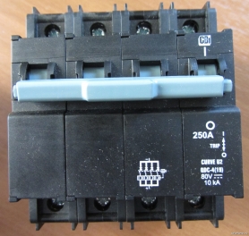 Автоматический выключатель DC CBI-QDC 250A