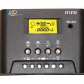 EPIP20-LT 12/24В 10А Контроллер заряда с ЖК табло, таймером и часами