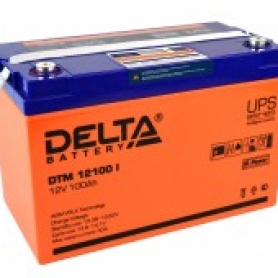 12В Delta GEL 12-100 100А*ч Аккумулятор AGM-гель