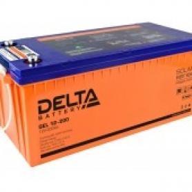 12В Delta GEL 12-200 200А*ч Аккумулятор AGM-гель