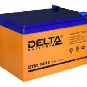 12 В Delta DTM 1212, Аккумулятор