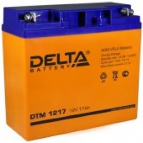 12 В Delta DTM 1217, Аккумулятор