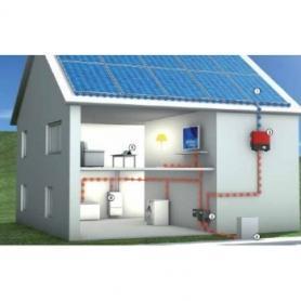 5 кВт 20 кВт*ч SMA 5048 + СБ 4 кВт Фотоэлектрическая резервно-сетевая система