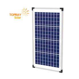30 Вт TPS107S-30W 12В поли фотоэлектрический модуль, TopRay Solar, Солнечные панели