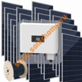 110 кВт сетевая солнечная электростанция
