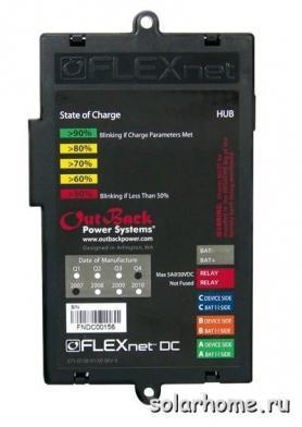 Outback FlexNET DC, процессор состояния АБ